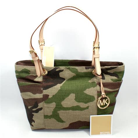 michael kors camper purse|Michael Kors camouflage purse.